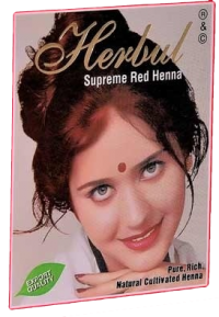 Хна для волос Herbul Supreme Red