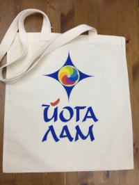 ЭКО Сумка с логотипом Йога ЛАМ