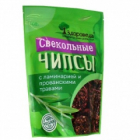 Свекольные чипсы с ламинарией и прованскими травами